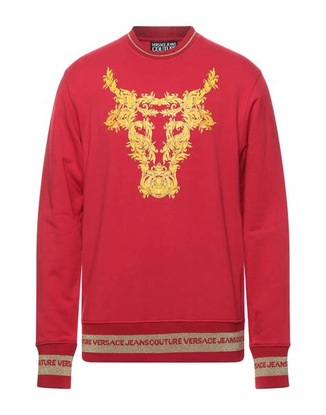 versace sweater red|versace jumper women.